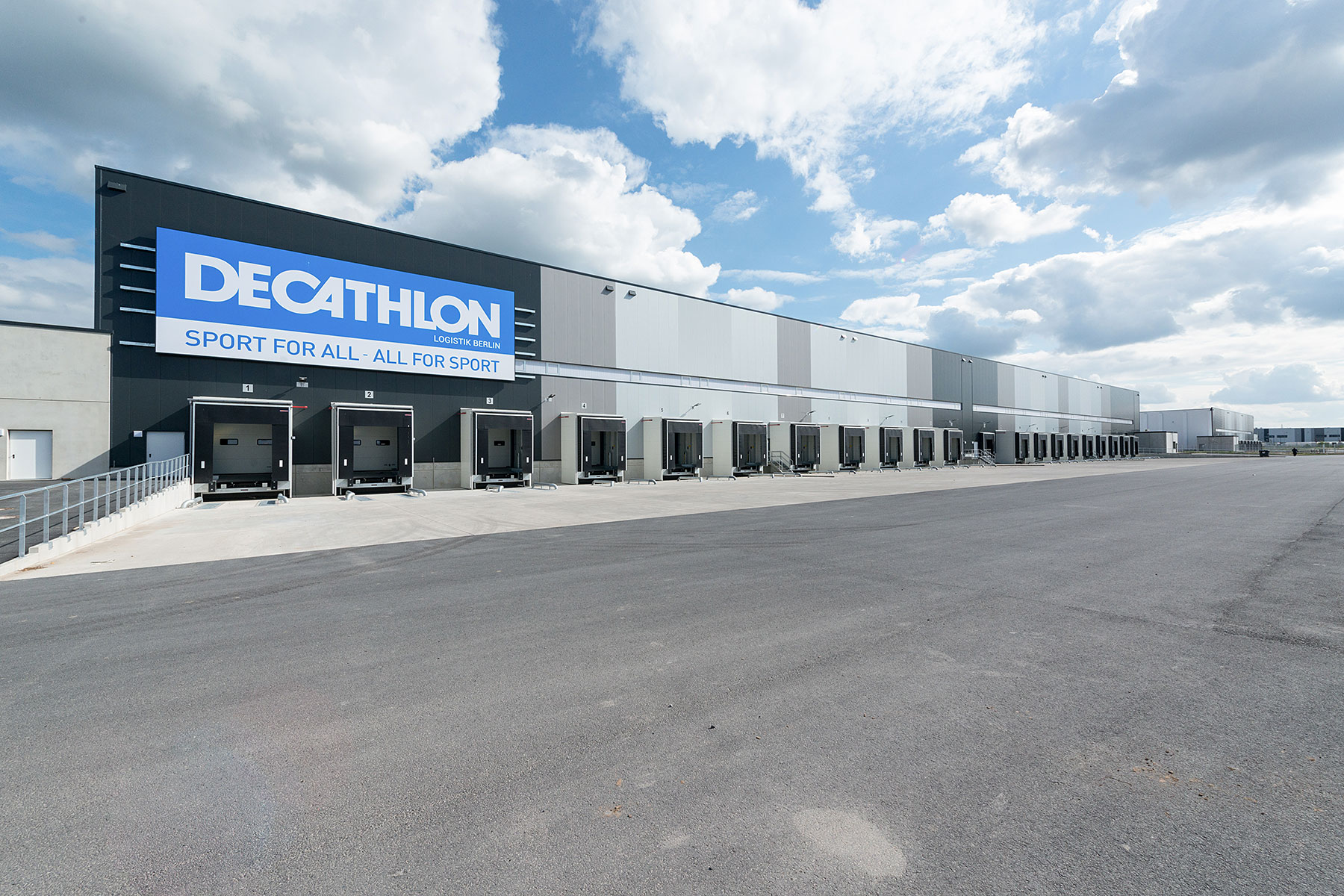 Logistikzentrum Decathlon in Ludwigsfelde
