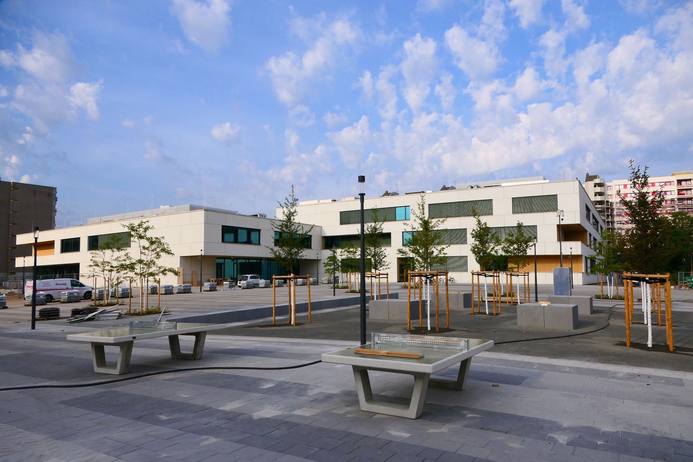Neubau des LDV-Gymnasiums in Berlin-Buckow